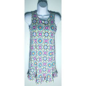 Lands End Girls Whimsicle Swim Cover SIze 10 12 Feminine Athleisure Sports